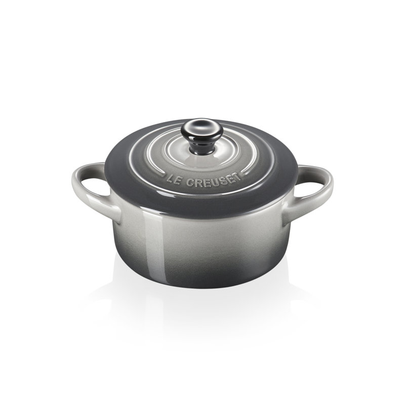 Le Creuset Stoneware Petite Round Casserole, Flint