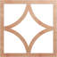 Médaillon de plafond perforé en bois de bouleau 20 pi x P 12 po x P 4 po Statesman-63412327-63412350