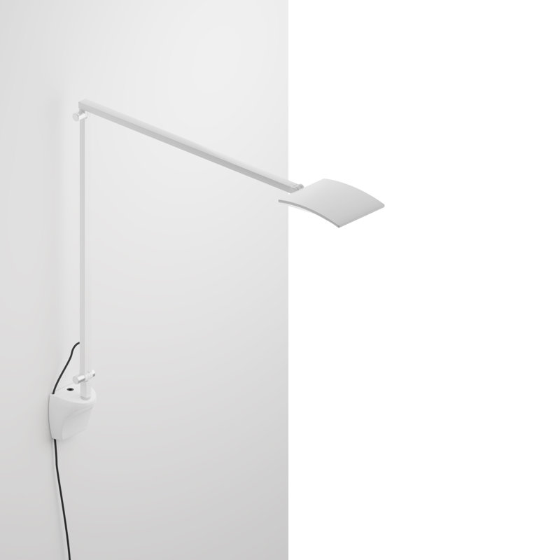 Lampe de bureau avec support mural Mosso Pro, Blanc