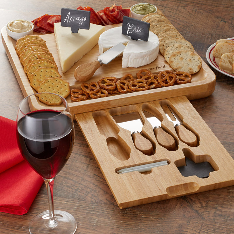 Casafield Solid Wood Cheese Board
