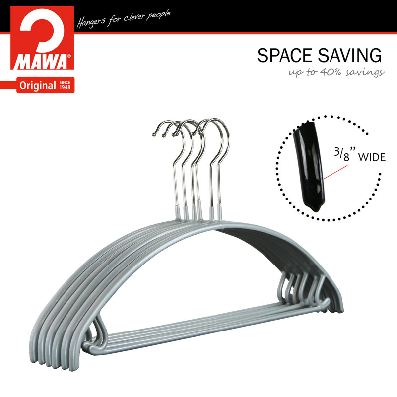 Cintre en métal Euro Skirt, Argent