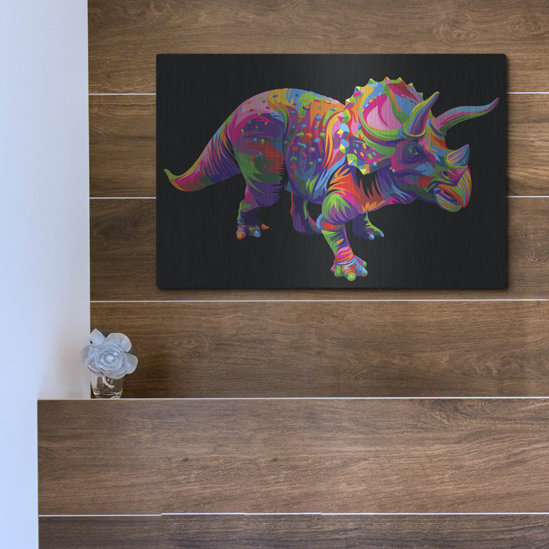 «Triceratops» par Bob Weer, H 12 po x l 16 po