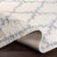 Tapis géométrique blanc / gris Bobrow-444559026