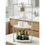 Organisateur de tablettes d'angle à 3 niveaux pour comptoir de salle de bain, porte-maquillage empilable et porte-parfum, plateau de coiffeuse robuste et support à épices de cuisine-1209528235