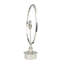 Horloge de table moderne en acier inoxydable-164119768