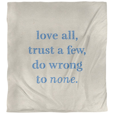 Housse de couette Do No Wrong Quote
