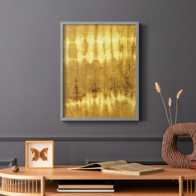 Turmeric Sunrise IV Framed Print - Solid Wood