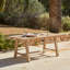 Keosauqua 6 - Person Acacia Wood Patio Dining Set with Rectangular Table