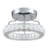 Charleston Crystal LED Semi Flush Mount