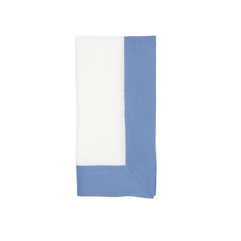 Linen Square Napkin, Blue