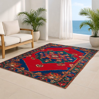 Tapis gris d'intérieur et d'extérieur Tabriz