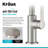 Oletto Single Handle Kitchen Bar Faucet-53024496