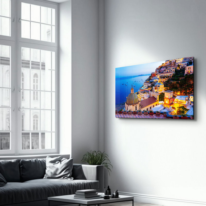 Peinture décorative en verre trempé