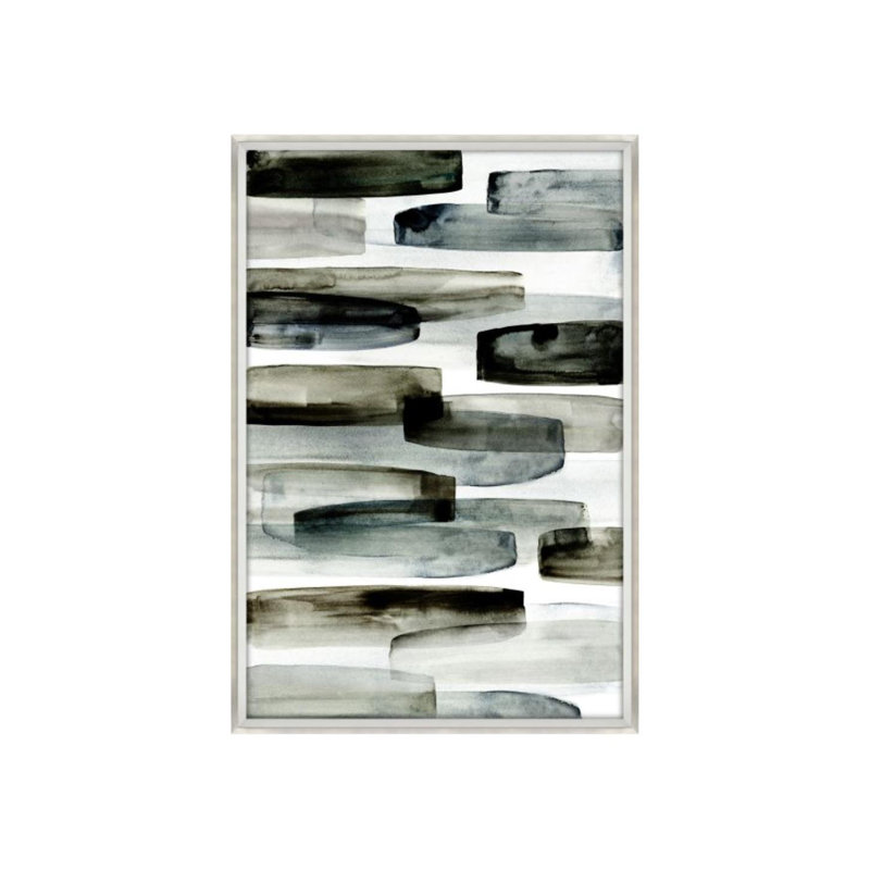Layered Strokes II Print by Guseul Park, Image Brush Gel, 30" H x 20" W x 1.5" D