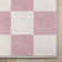 Kehr Geometric Machine Woven Polyester Area Rug in Pink