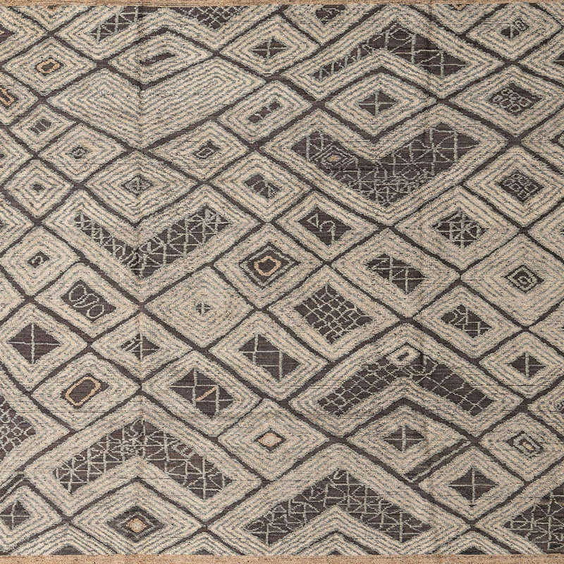 Abstract Indoor Rug, Square 8'