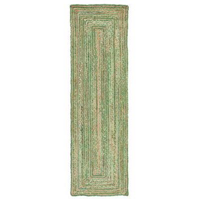 Demartini Handwoven Green Area Rug
