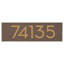 Plaque d’adresse murale sur 1 ligne flottante-41303794-41299728-41299922