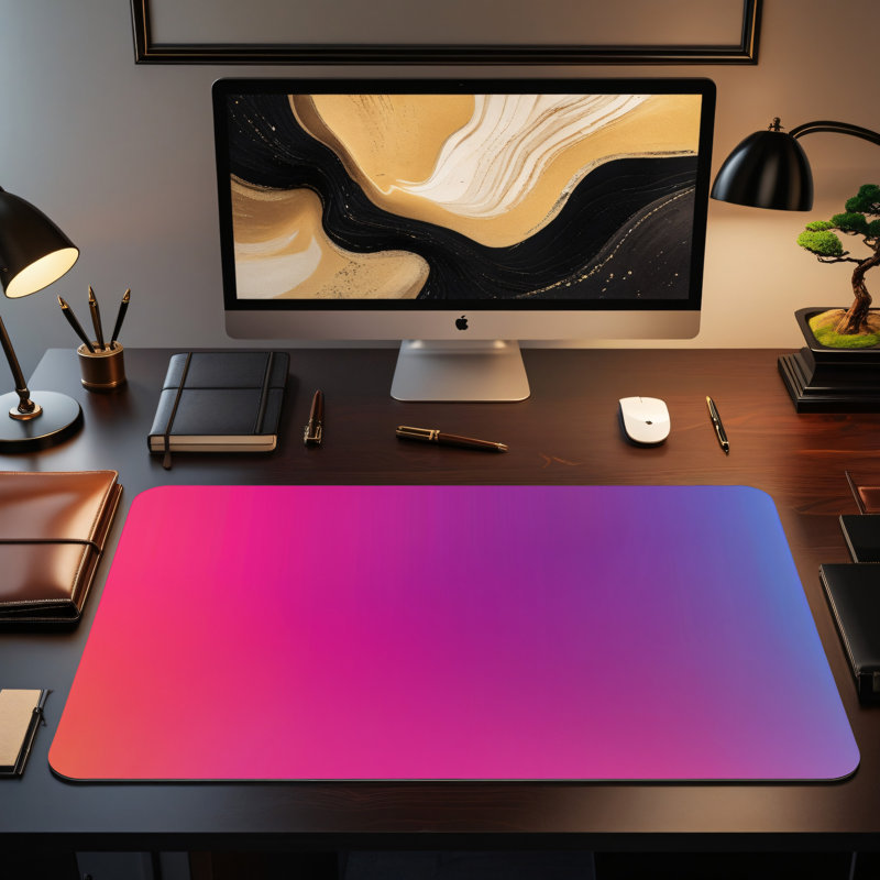 Polyester Desk Pad, 23.6x13.8