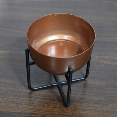 Handmade Metal Pot Planter