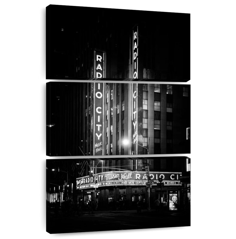 Sireci Radio Sireci Music Hall, 65" H x 42" W