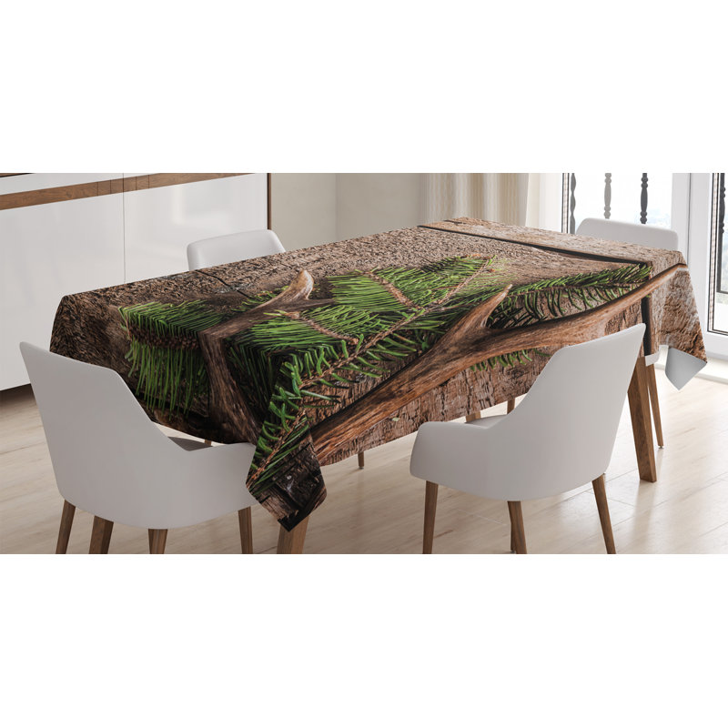 Antlers Tablecloth, 84" L x 60" W