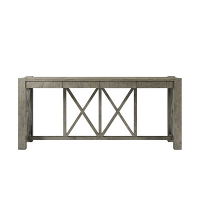 Echoes 80'' W Solid Wood Console Table