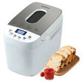 3LB Bread Maker with Dual Kneading Paddles, 15-in-1 Settings, Gluten-Free Option