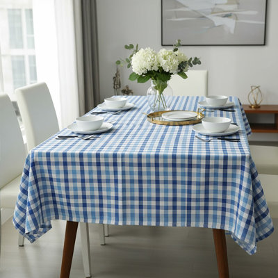 Korinne Rectangular Tartan Tablecloth