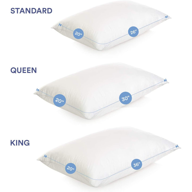 Vance Down Plush Pillow, Standard