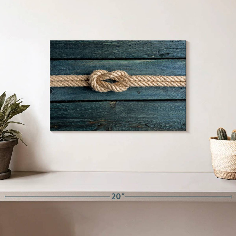 Aletra Square Rope Knot, 8" H x 12" W