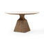 Sargon Round Stone Dining Table-120797331