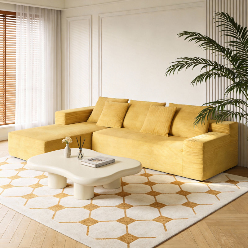 1 Seater Linen Blend Sofa