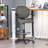 Hangah Linen Drafting Chair