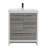 Ninel 29.5'' Single Bathroom Vanity with Plastic Top-21792058
