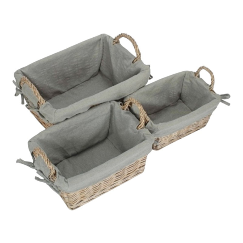 August Grove Wicker Decorative Basket