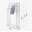 Freestanding Towel Rack