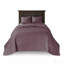 Ensemble de couvre-lit réversible mauve grand-127671309-127671310