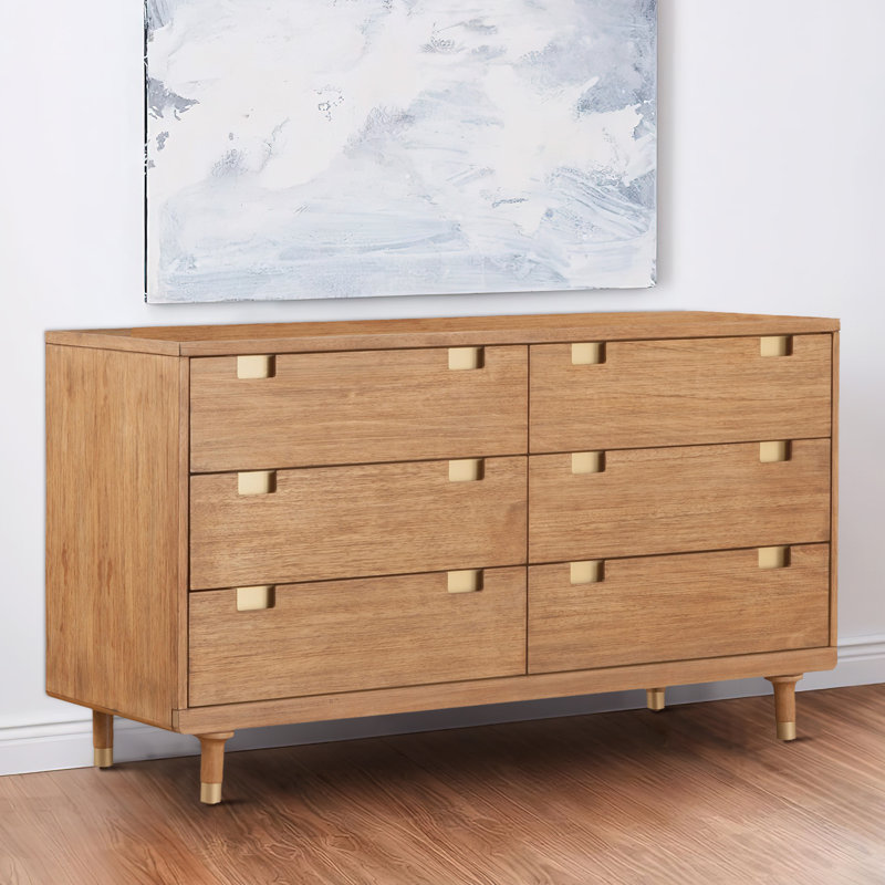 Commode double 6 tiroirs Azelya