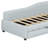 Upholstered Double Daybed With Trundle And Drawer