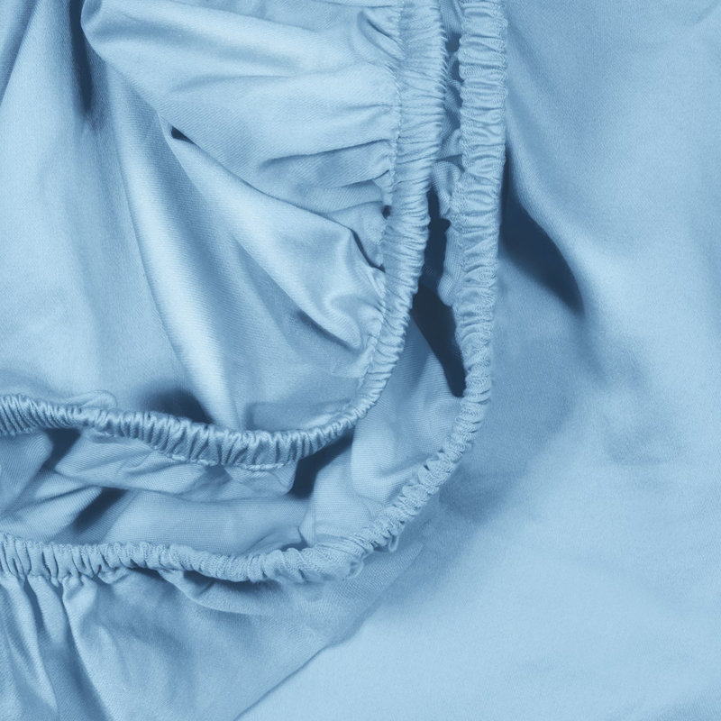 Cruise Sateen Sheet Set, River Blue, Twin XL