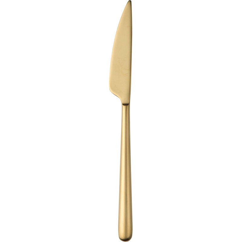 Linea Dinner Knife, Ice oro