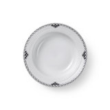 Black Lace Deep Plate 8.27"