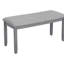 Ensemble de salle à manger en bois 6 pièces avec table rectangulaire, 4 chaises rembourrées et banc pour des repas familiaux confortables et élégants-760617852-760617842