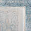 Tapis bleu / ivoire Rumsey-214695265