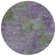 Machine Washable Indoor/Outdoor Christain ACN1361 Purple Rug
