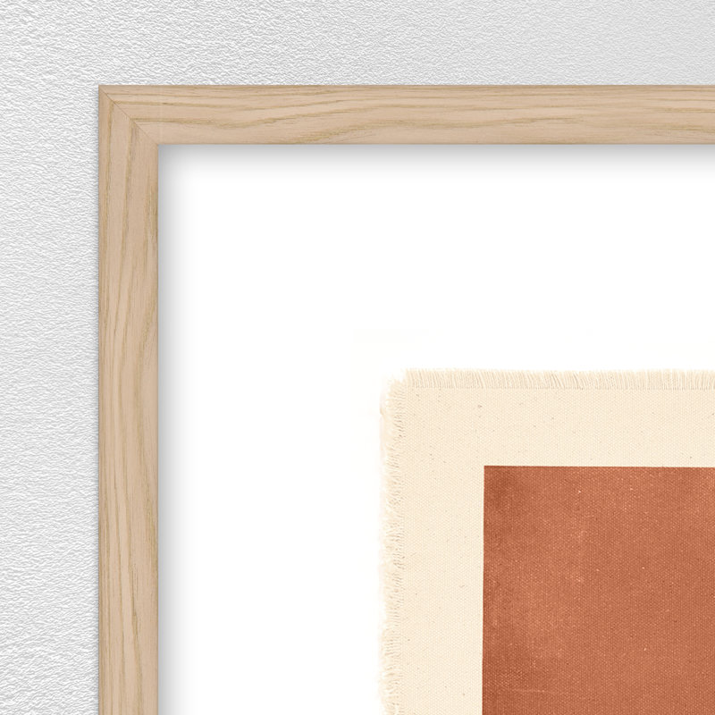 "Folded II" par Bobby Berk - Cadre photo unique, impression sur toile