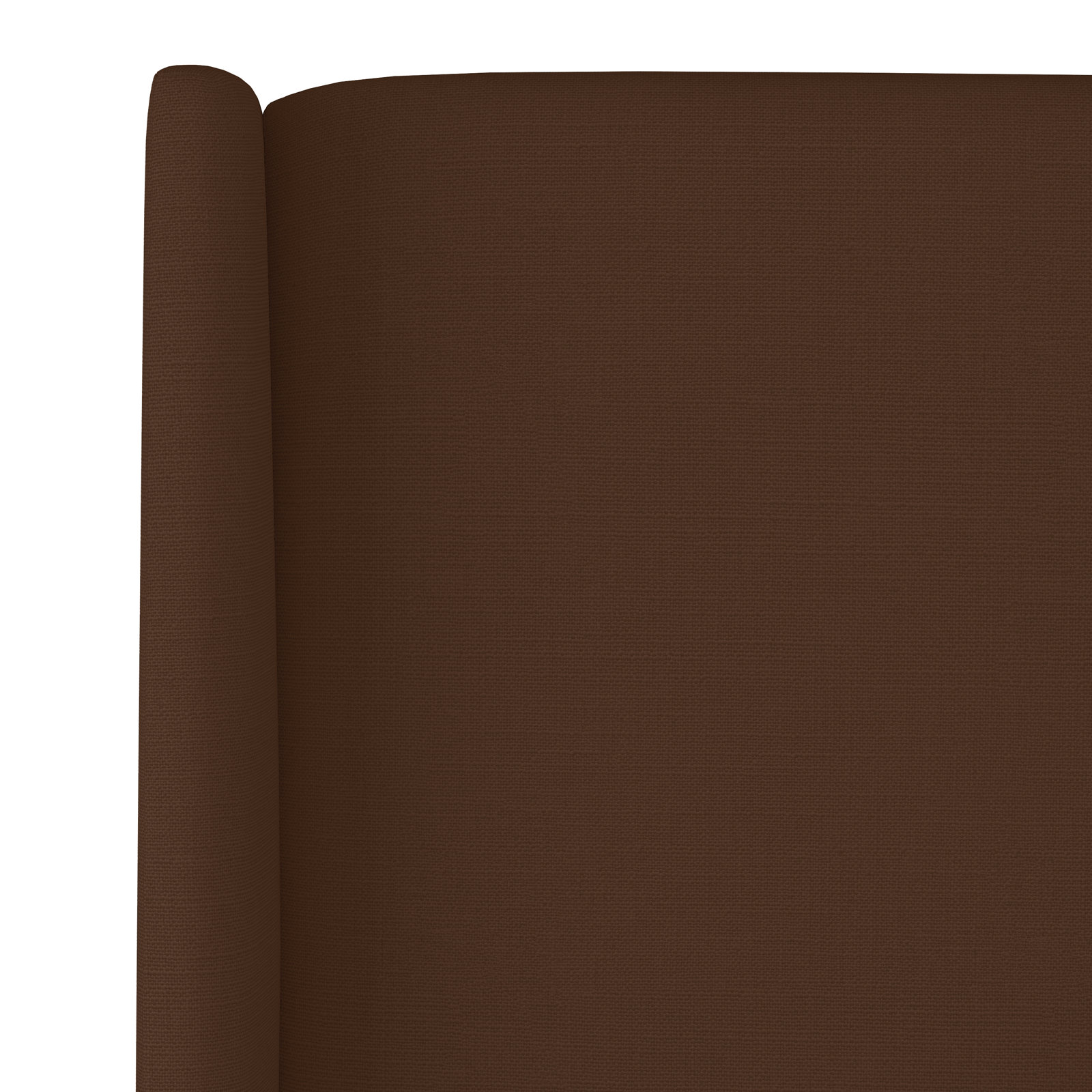 Tilly Upholstered Bed, King, Classic Chocolate Linen