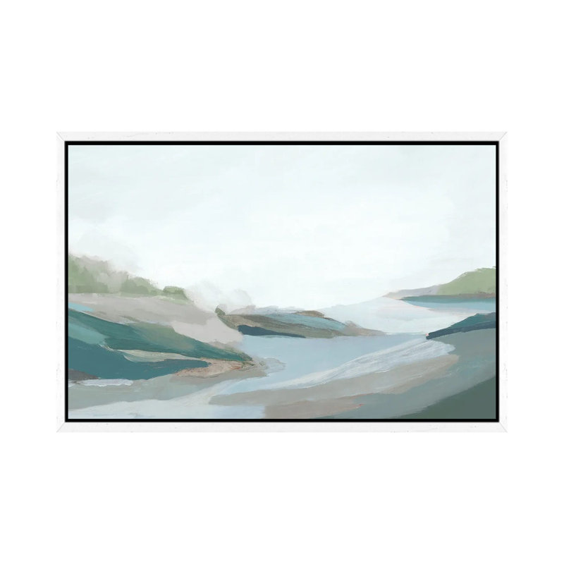 Return To Nature II by Isabelle Z - Painting on Canvas, White Framed, 101.6 cm H x 66.04 cm W