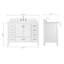 Ensemble de meuble-lavabo simple 48 po -974822646